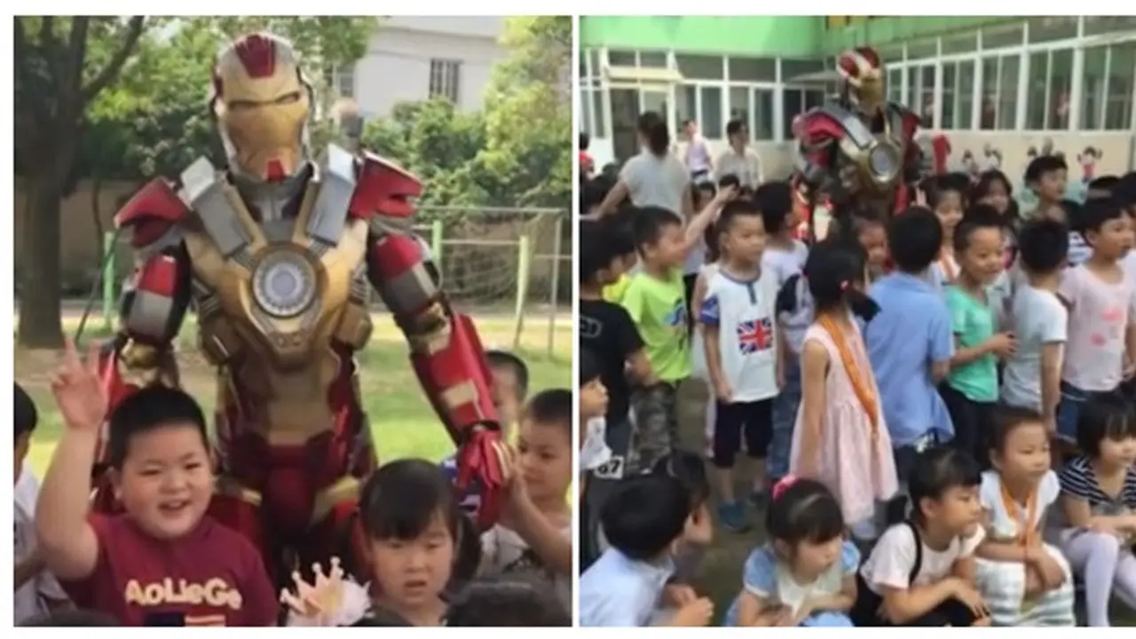 Iron Man sendiri merupakan tokoh pahlawan