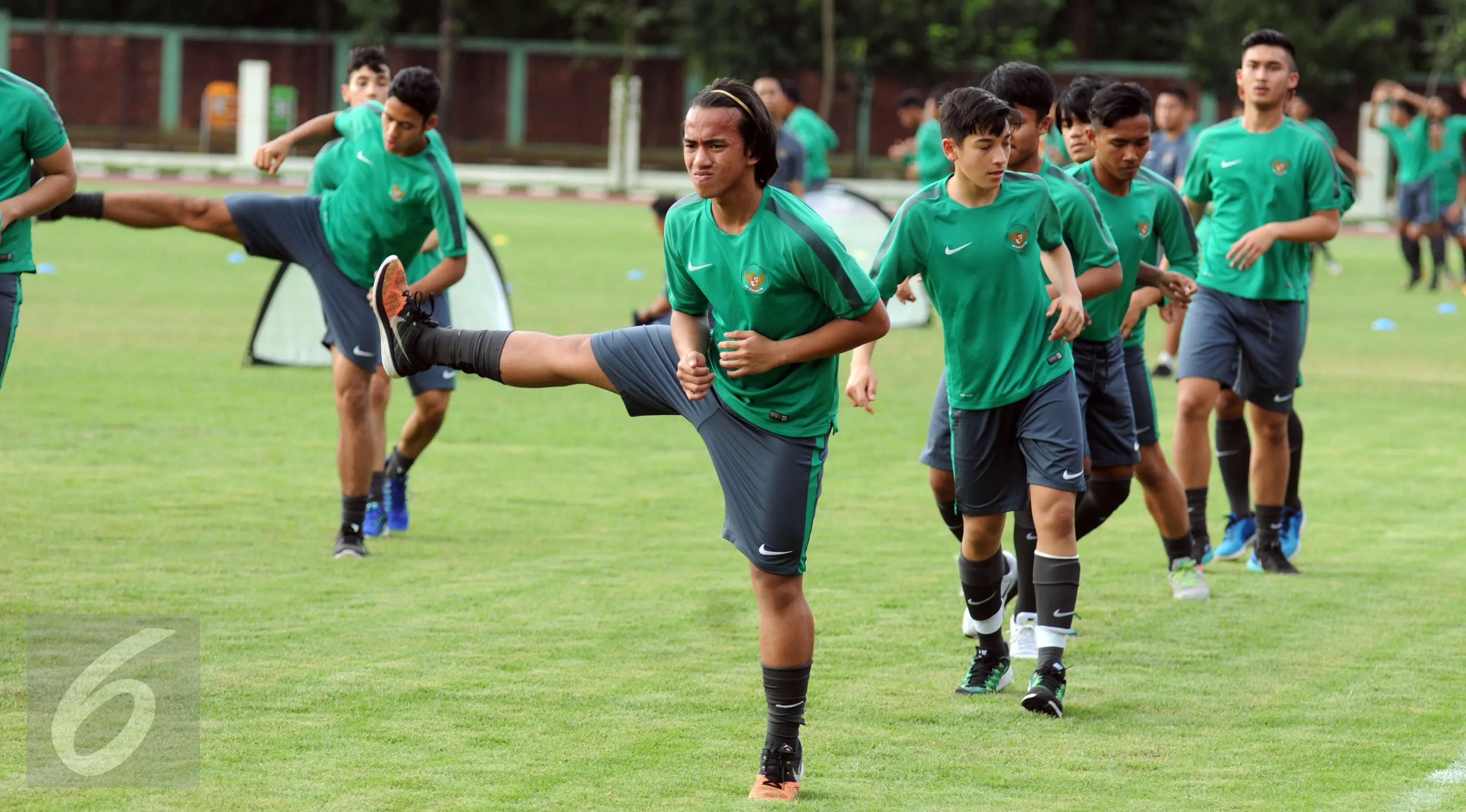 Timnas Indonesia U-19. (Liputan6.com/Helmi Fithriansyah)