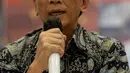 Kepala Biro Hukum, Humas, dan Kerja sama Batan Heru Umbara memberikan keterangan terkait kasus Tindak Pidana Ketenaganukliran di Mabes Polri, Jumat (13/3/2020). Satu karyawan Batan berinisial SM ditetapkan sebagai tersangka kasus penemuan zat radioaktif di Tangerang Selatan (merdeka.com/Imam Buhori)