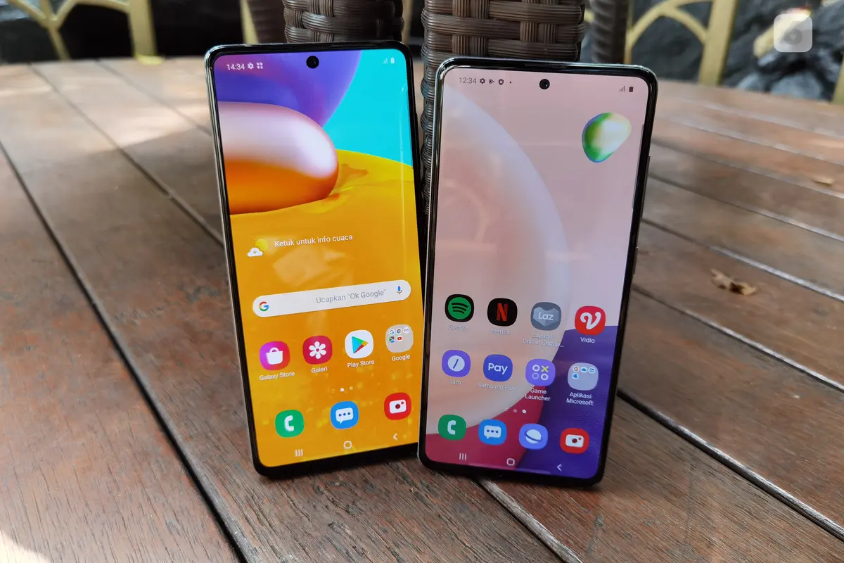 Galaxy A51 dan Galaxy A71