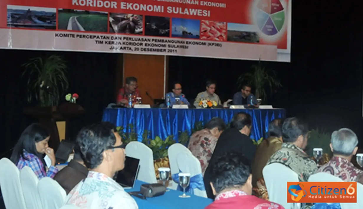 Citizen6, Sulawesi: Pemerintah akan membangun sebanyak 83 mega proyek di koridor Sulawesi yang bernilai sebesar 193 Triliun yang akan berjalan selama tiga tahun yang dimulai dari 2012 sampai dengan 2015. (Pengirim: Efrimal Bahri)