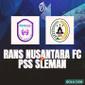 Liga 1 - RANS Nusantara FC Vs PSS Sleman (Bola.com/Adreanus Titus)