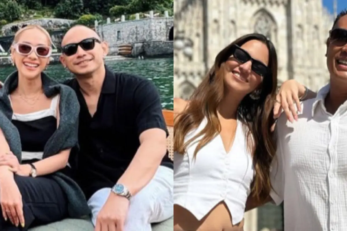 Bunga Citra Lestari dan Nia Ramadhani saat Liburan ke Italia Romantis Bersama Suami