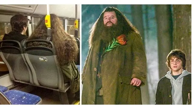 Orang mirip karakter film (Sumber: Brightside)
