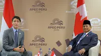 PM Trudeau Bertemu Prabowo, Kanada: Indonesia Pasar Dinamis dan Prioritas bagi Investasi dan Kolaborasi