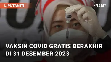 Menkes RI, Budi Gunadi, sampaikan rencana vaksin COVID tak lagi gratis  tahun depan. Namun, akan ada kelompok yang tetap mendapat gratis, yaitu kelompok berisiko tinggi
