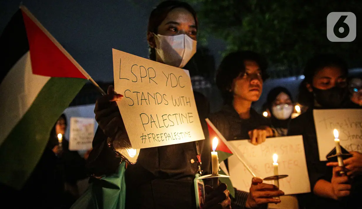 Adapun lebih dari 1.400 orang di Israel telah terbunuh, sebagian besar dari mereka adalah warga sipil yang terbunuh dalam serangan awal Hamas pada 7 Oktober yang mengawali pertempuran tersebut. (Liputan6.com/Faizal Fanani)