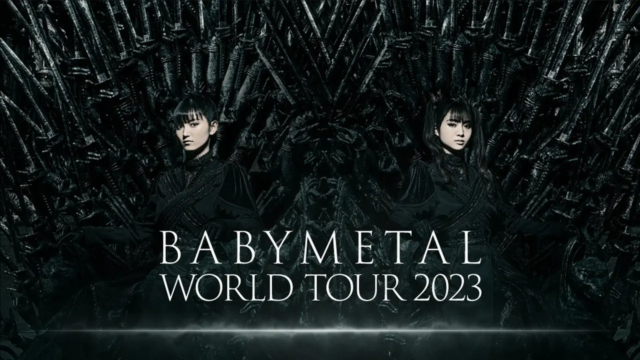 Jadwal konser Baby Metal. (Instagram/ babymetal_official)