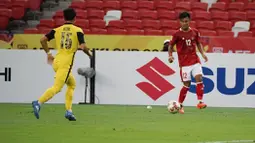 Pratama Arhan - Pemain PSIS Semarang ini tampil agresif sejak awal laga dan sering mengancam lini pertahanan Malaysia. Arhan berkontribusi saat Timnas Indonesia mencetak gol kedua. Puncaknya, dia mencetak gol indah pada menit ke-50 lewat tendangan keras dari luar kotak penalti. (Dok PSSI)