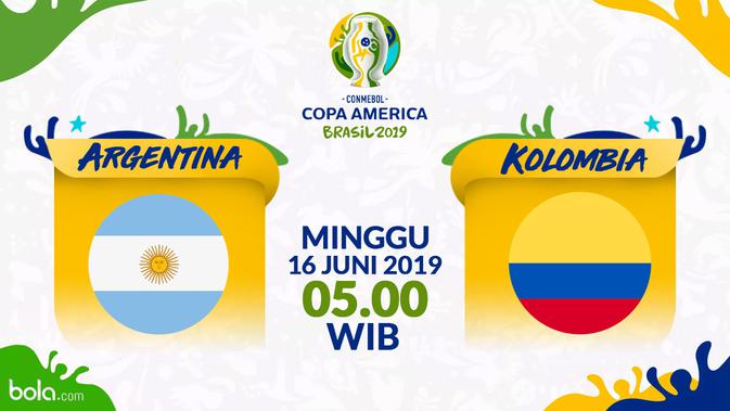 Prediksi Copa America 2019 Argentina Vs Kolombia: Bidik Start Bagus - Liputan6.com