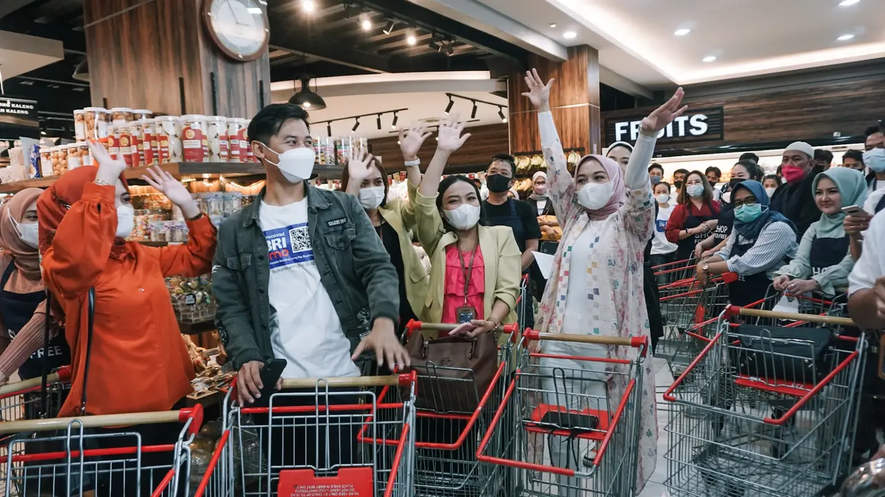 Shop for Free Hadir Lebih Meriah, BRImo Traktir 900 Nasabah Loyal se-Indonesia