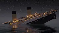 Suatu perusahaan pembuat permainan komputer mereka ulang tenggelamnya HMS Titanic dalam video rekaan komputer sepanjang 2,5 jam.
