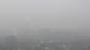 Cityscape ditutupi dengan polusi udara di Seoul, Korea Selatan (10/12/2019). Korea Selatan telah mengeluarkan langkah-langkah darurat untuk polusi udara, setelah rekor tingkat debu halus menyelimuti sebagian besar negara dalam beberapa pekan terakhir. (AP Photo/Ahn Young-joon)