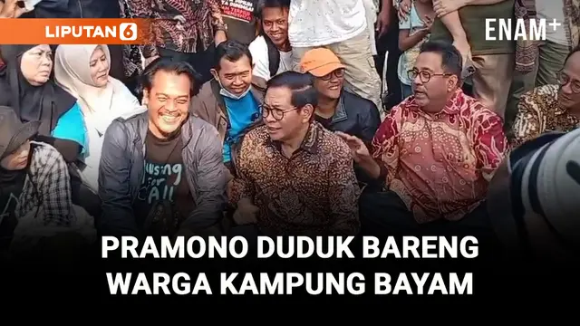 VIDEO: Tidak Diundang, Warga Kampung Bayam Protes ke Pramono Anung