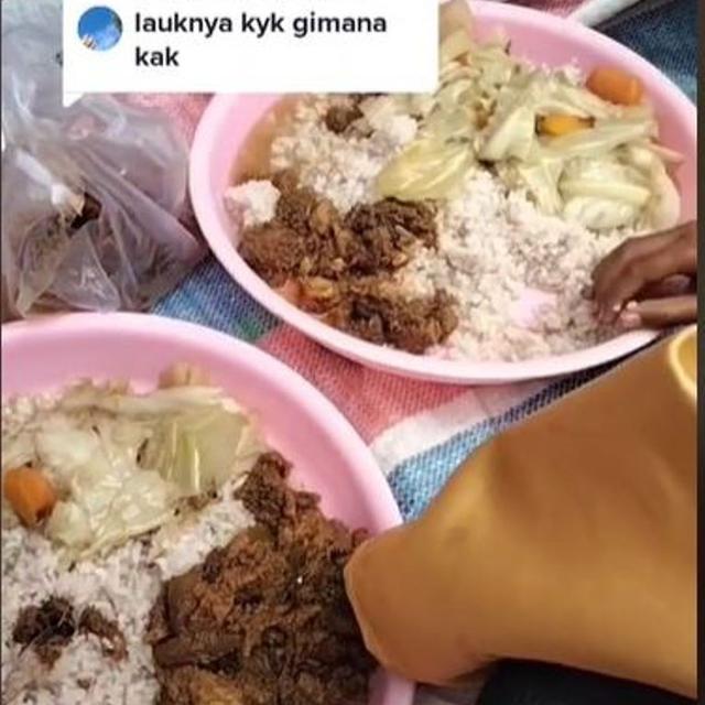 Tradisi Unik Pesta Pernikahan, Taruh Nasi untuk Tamu di dalam Karung