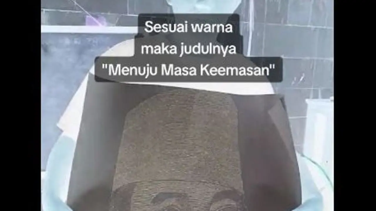 Lukis Wajah 7 Presiden Indonesia dengan Nama-nama di Indonesia, Pemuda di Pati Raih Rekor MURI