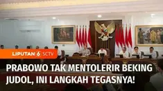 Pemberantasan judi online kembali menjadi sorotan Presiden Prabowo dalam Sidang Kabinet Paripurna di Istana Merdeka, Jakarta. Presiden menegaskan agar tidak ada beking-bekingan atau saling melindungi dalam pemberantasan judi online.