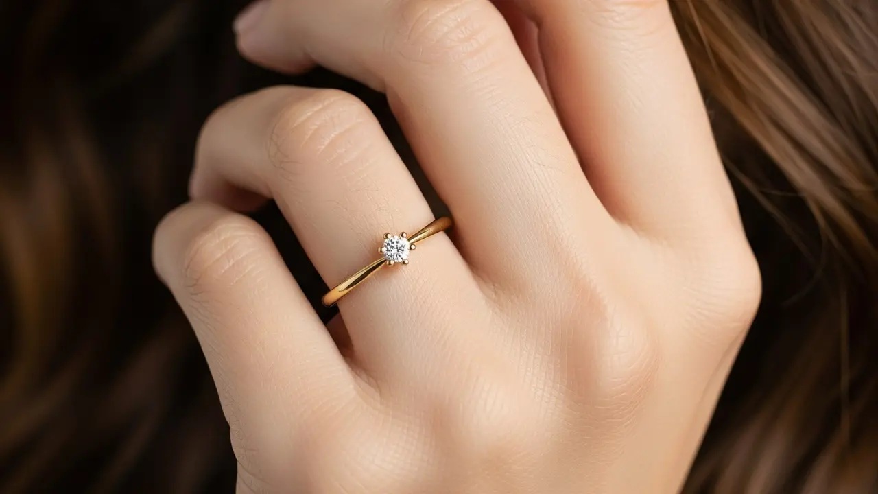 Model Cincin Emas Simple Tapi Mewah