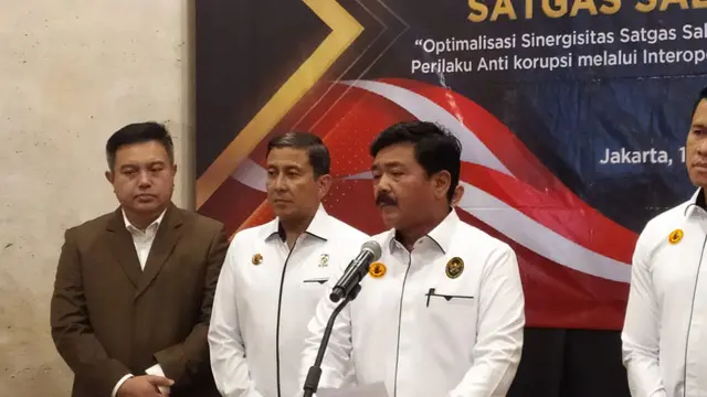 Menteri Koordinator Bidang Politik Hukum dan Keamanan (Menko Polhukam) Hadi Tjahjanto.