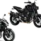 Yamaha MT-09 Lawan Kawasaki Z900 (Oto.com)