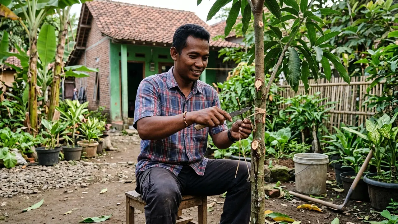 Cara Stek Pohon Mangga