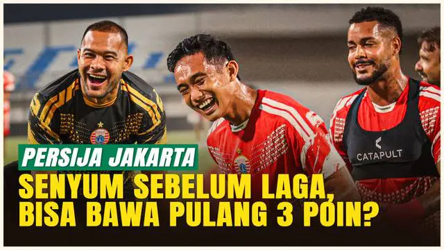 Momen Seru di Latihan Persija Jakarta, Energi Positif Jelang Lawan Madura United!