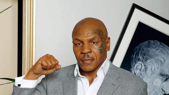 Petinju kelas berat, siapa lagi kalau bukan Mike Tyson. (AFP/Bintang.com)