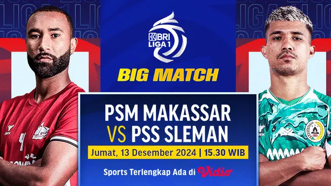 Santapan Empuk PSM: PSS Siap Dihabisi di Kandang Sendiri