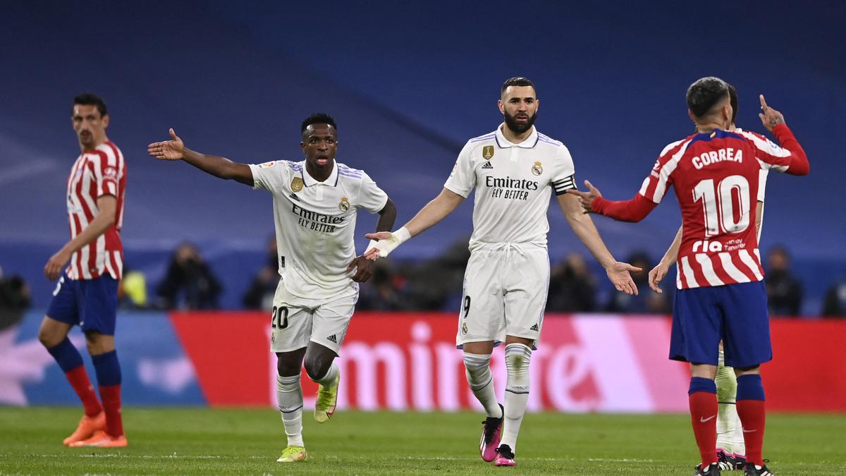 Hasil Real Madrid vs Atletico: Ada Kartu Merah, Berakhir Tanpa Pemenang
