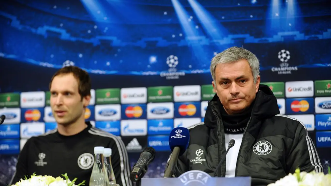 Petr Cech - Jose Mourinho