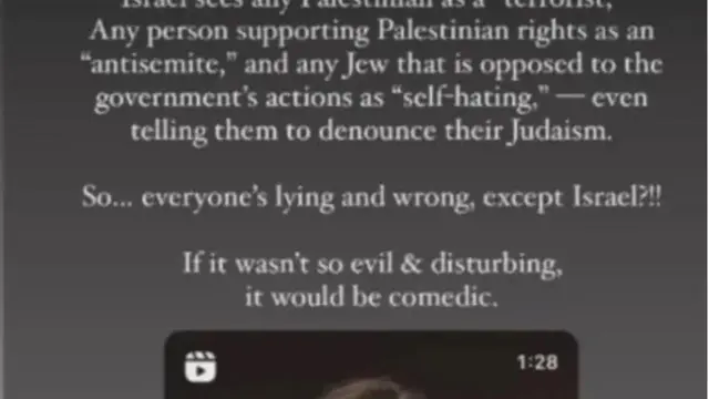 Unggahan Gigi Hadid Soal Palestina Dicap Teroris oleh Israel