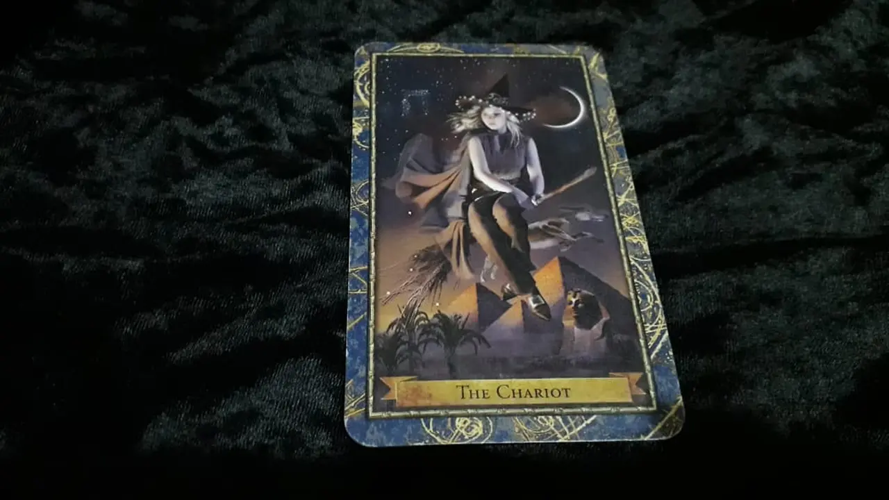 The Chariot, kartu yang terbuka dalam Tarot Hari Ini, Jumat 27 Juli 2018. (Foto: Elisabet Kusumodewi)