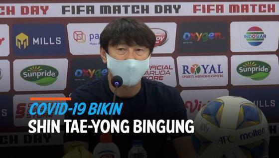 VIDEO: 8 Pemain Timnas Positif Covid-19, Pelatih Shin Tae-Yong Bingung