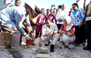 Dukung Program Prioritas Presiden, Mendagri Tito Groundbreaking Sekolah Rakyat Biak Numfor