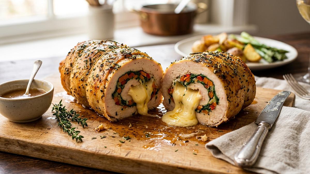 Resep Chicken Roulade Isi Keju dan Sayuran, Lembut dan Lumer di Mulut