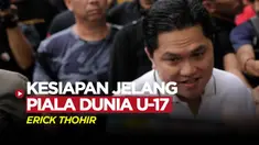 Berita Video, Erick Thohir berikan update terkait persiapa Piala Dunia U-17 2023 yang akan berlangsung dalam waktu dekat