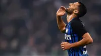 Antonio Candreva tengah berada dalam optimisme tinggi bersama Inter Milan. (AFP/Marco Bertorello)