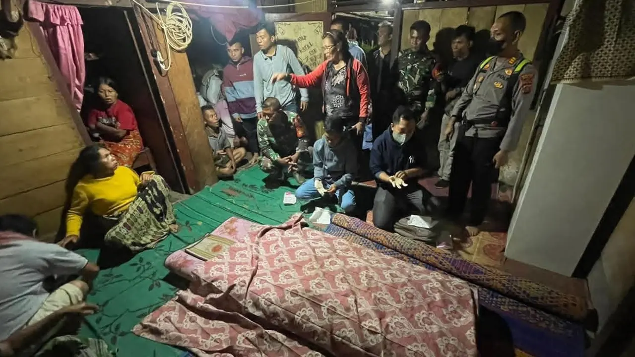Korban tewas akibat penganiayaan temannya sendiri di Tapanuli Tengah, Sumatera Utara (Sumut).