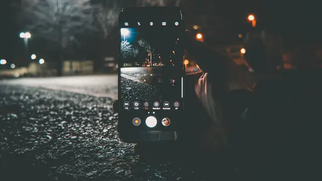 cara foto malam hari dengan hp