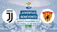Serie A 2017 Juventus Vs Benevento (Bola.com/Adreanus Titus)