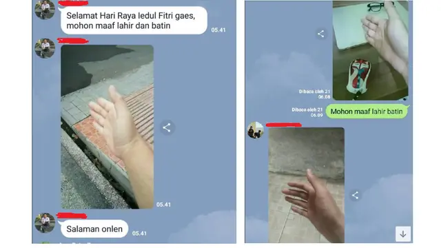 Ini Kocaknya Lebaran Via Online yang Bikin Ngakak