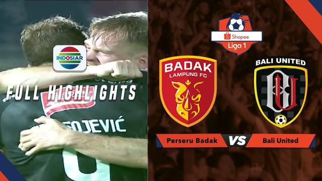 Berita video highlights Shopee Liga 1 2019 antara Perseru Badak Lampung FC melawan Bali United yang berakhir dengan skor 0-3, Minggu (30/6/2019).