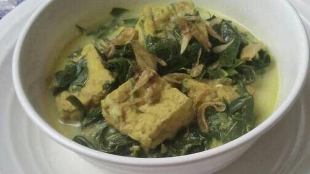 Ilustrasi Gulai Daun Singkong Tahu (Foto: Hanindya/Cookpad.com)