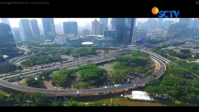 Gubernur DKI, Djarot Saiful Hidayat, akan menguji coba traffic Simpang Susun Semanggi sore ini (28/7).