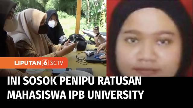 Polisi akhirnya menangkap perempuan berinisial SAN, terduga pelaku penipuan ratusan mahasiswa IPB terkait kasus pinjaman online. SAN ditangkap di kawasan Bogor, masih terus diperiksa intensif oleh Satreskrim Polres Bogor.