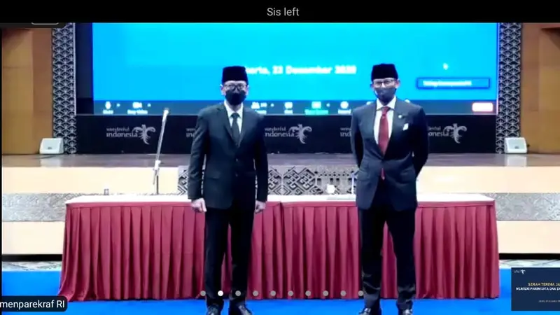 3 Arahan Jokowi dan Ma'ruf Amin untuk Menparekraf Sandiaga Uno