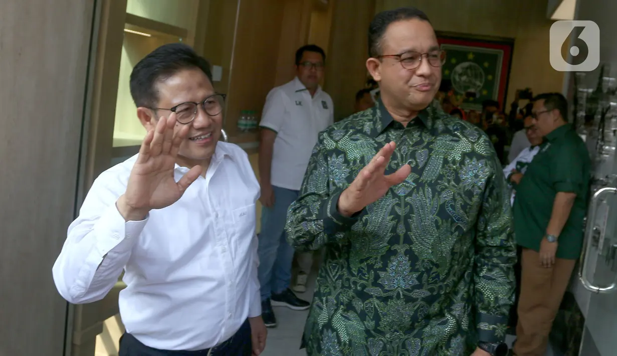 "Iya tentu (Anies dan rombongan akan) disambut Cawapres Gus Imin dan jajaran pengurus DPP PKB," ujar dia. (merdeka.com/Arie Basuki)