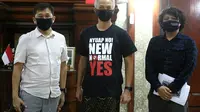 Gubernur Jawa Tengah Ganjar Pranowo bersama Hanung Bramantyo.