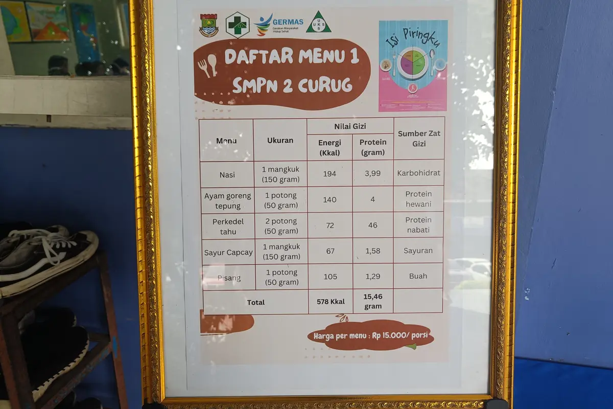 Menteri Koordinator Bidang Perekonomian, Airlangga Hartarto menggelar simulasi program makan siang gratis Rp15.000. Adamun menunya mulai dari gado-gado hingga nasi ayam