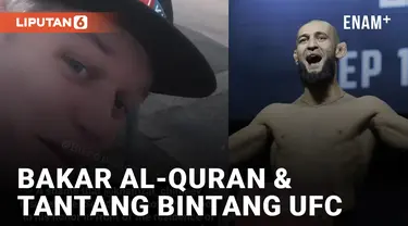 Sambil Bakar Al-Quran, Rasmus Paludan Tantang Bintang UFC